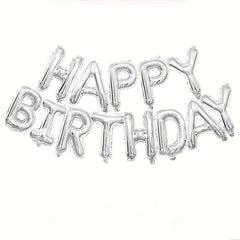 40 64 Cm Happy Birthday Set - Balloons and Banners