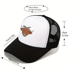 Sun Protection Baseball Cap Cartoon Printed Outdoor Hat