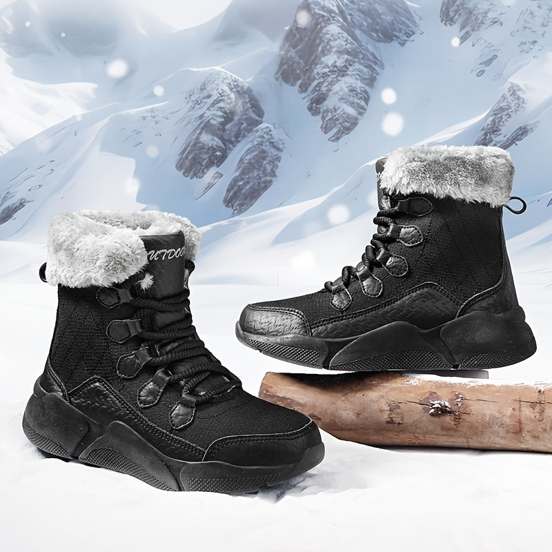 Women's Snow Boots Non Slip Thickened Winter Hiking Outdoor Boots