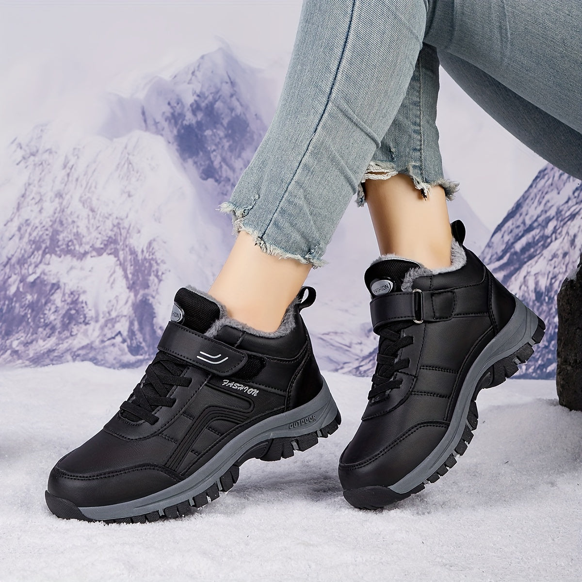 Thermal Hiking Shoes Non Slip Tactical Boots