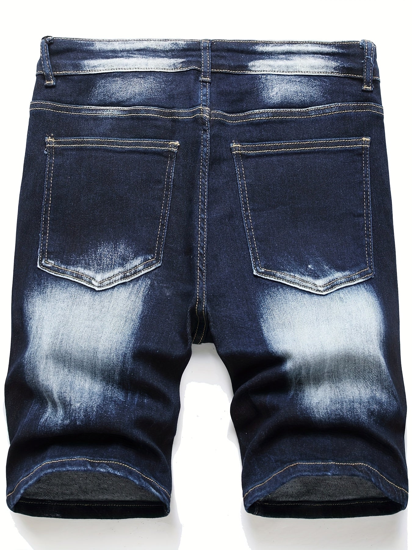 Cat Catch High Stretch Denim Shorts for Men