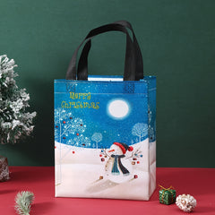 6pcs Christmas Gift Bags Non-woven Christmas Packaging Bags