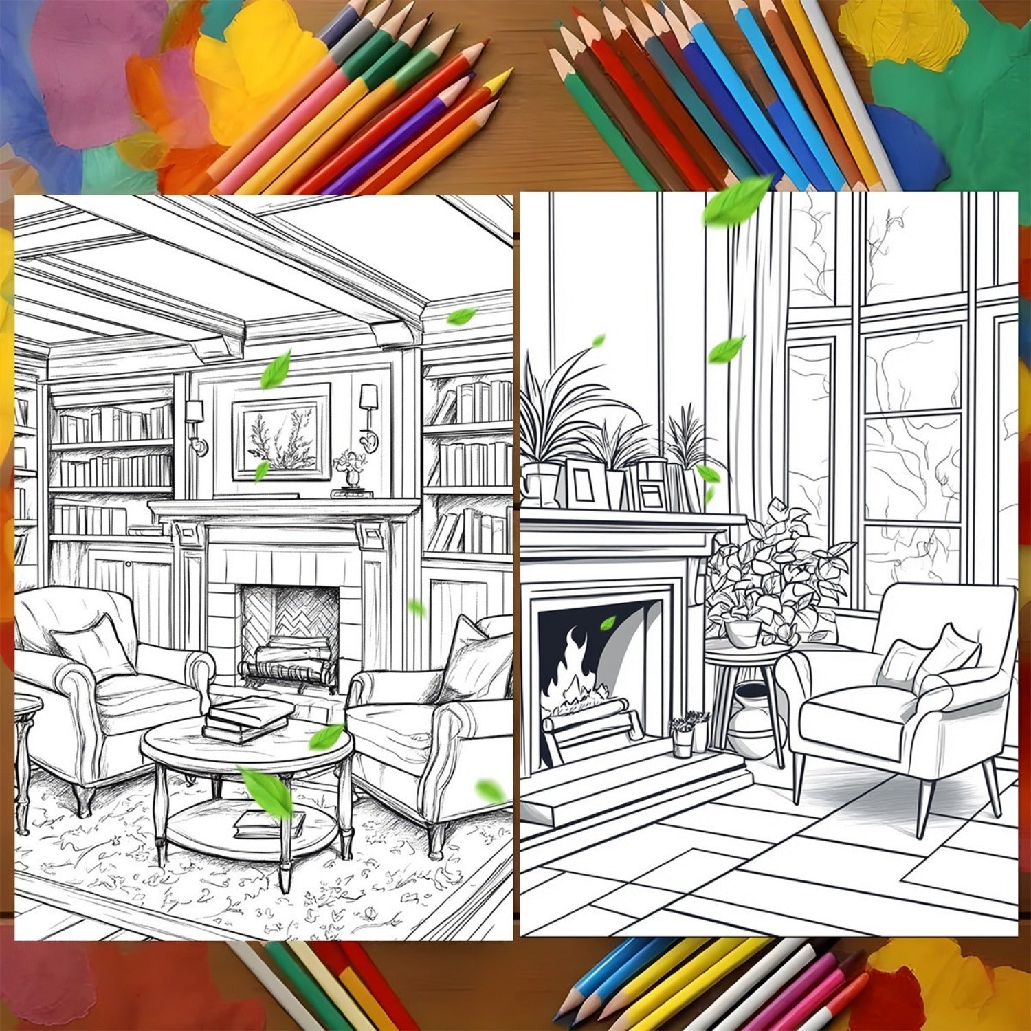 Beauty Supply Coloring Book Watercolor Paper Cozy Coloring