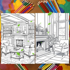 Beauty Supply Coloring Book Watercolor Paper Cozy Coloring