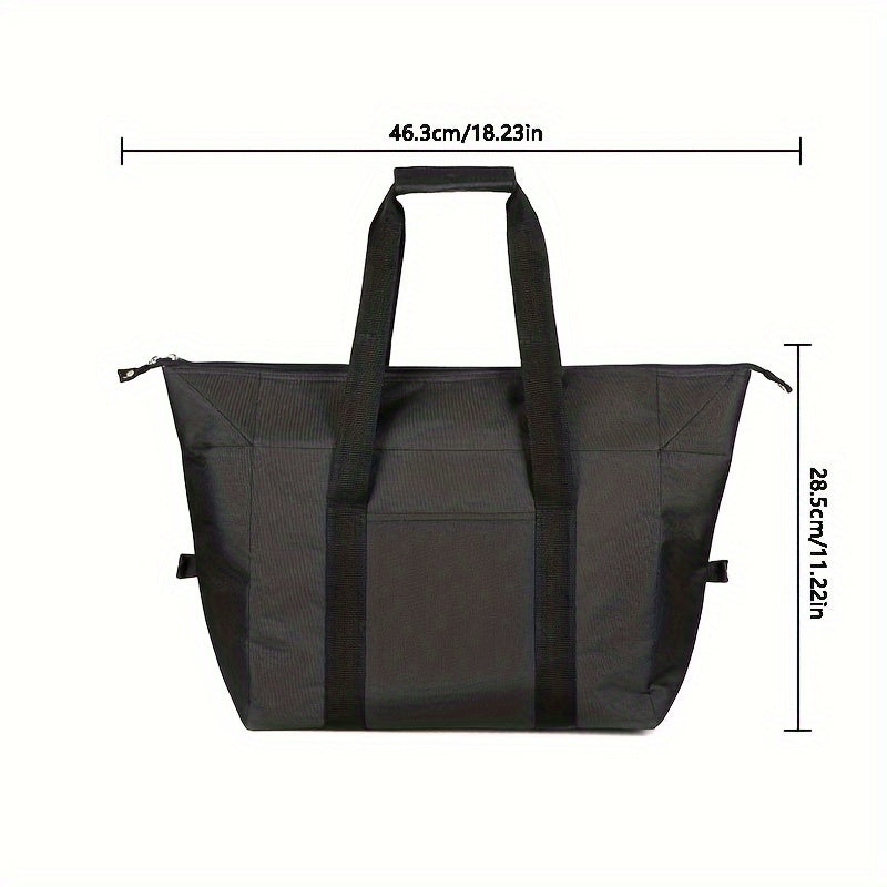 Portable Folding Insulated Thermal Bag for Outdoor Activities