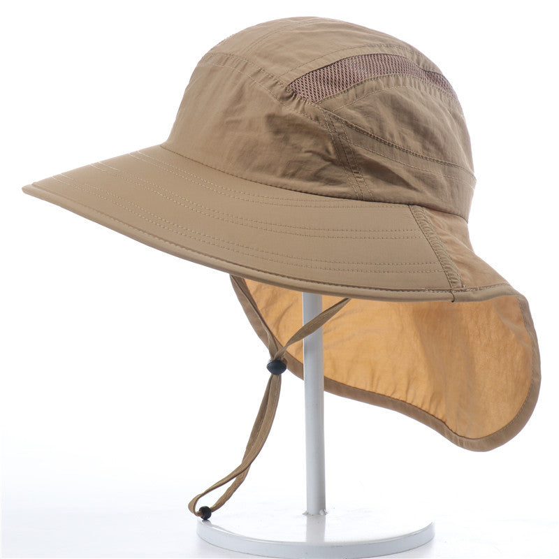 Sun Screen Hat With Neck Flap for Men & Women