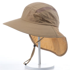 Sun Screen Hat With Neck Flap for Men & Women