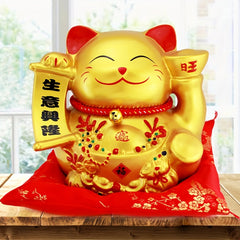 Lucky Cat Saving Pot Home Decoration Toy