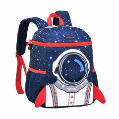 3D Astronaut Kids Backpack School Boys Girls Kindergarten Elementary