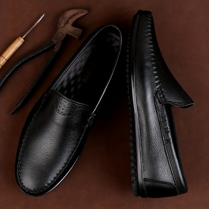 Men's Stitched Slip On Loafers Smart Casual Shoes