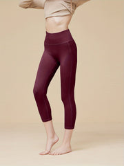 Yoga Leggings Mid Stretch Slim Fitted Warm Fitness Tights Women's