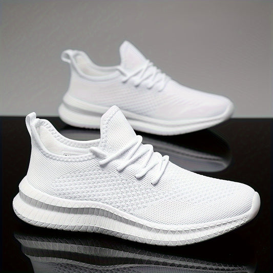 Women's Breathable Running Sports Shoes Low Top Lace Up Sneakers