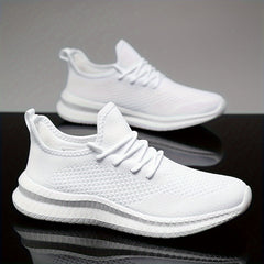 Women's Breathable Running Sports Shoes Low Top Lace Up Sneakers