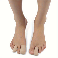 2pcs Moisturizing Toe Sleeves Anti-wear Foot Protective Sleeve
