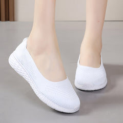 Mesh Breathable Flat Shoes Comfortable Women's Footwear