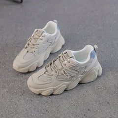 Women's Breathable Mesh Platform Sports Shoes