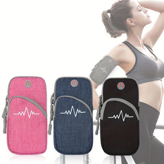 Portable Sports Arm Bag Small Running Fitness Arm Pouch for Men and Women