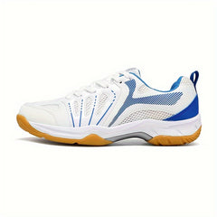 Men's Pro Badminton Shoes Non Slip Lace Up Sneakers