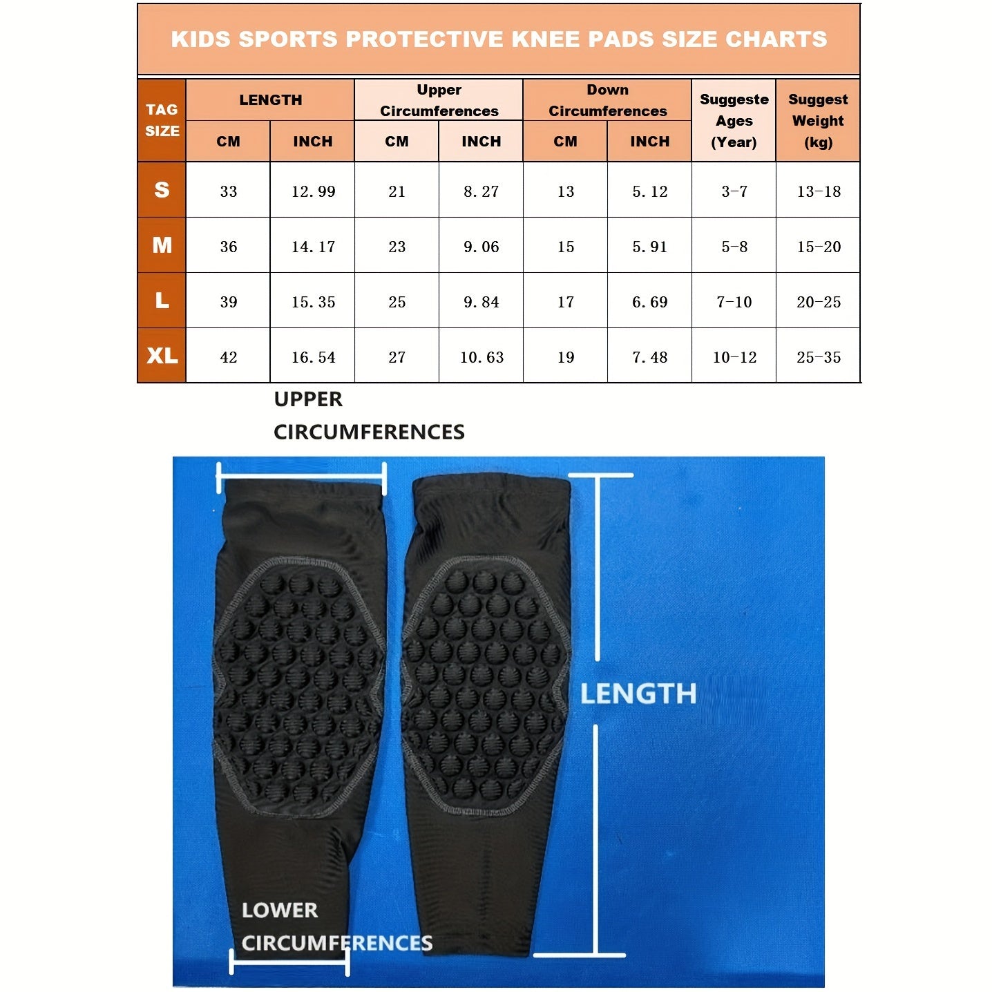 Kids' Anti-collision Knee Pads Set for Outdoor Sports