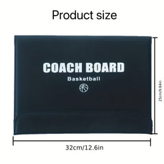 Professional Basketball Coach Tactical Board Set - Magnetic & Folding