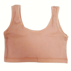 Girls Stretchy Sleeveless Activewear Top Outdoor Gift