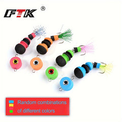FTK 4PCS Soft Bass Lure 2.1g 3.14inch