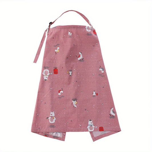 Breathable Nursing Cover for Mom Breastfeeding Privacy Apron