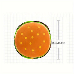Hamburger & Fries Plush Toy Set, Fully Filled