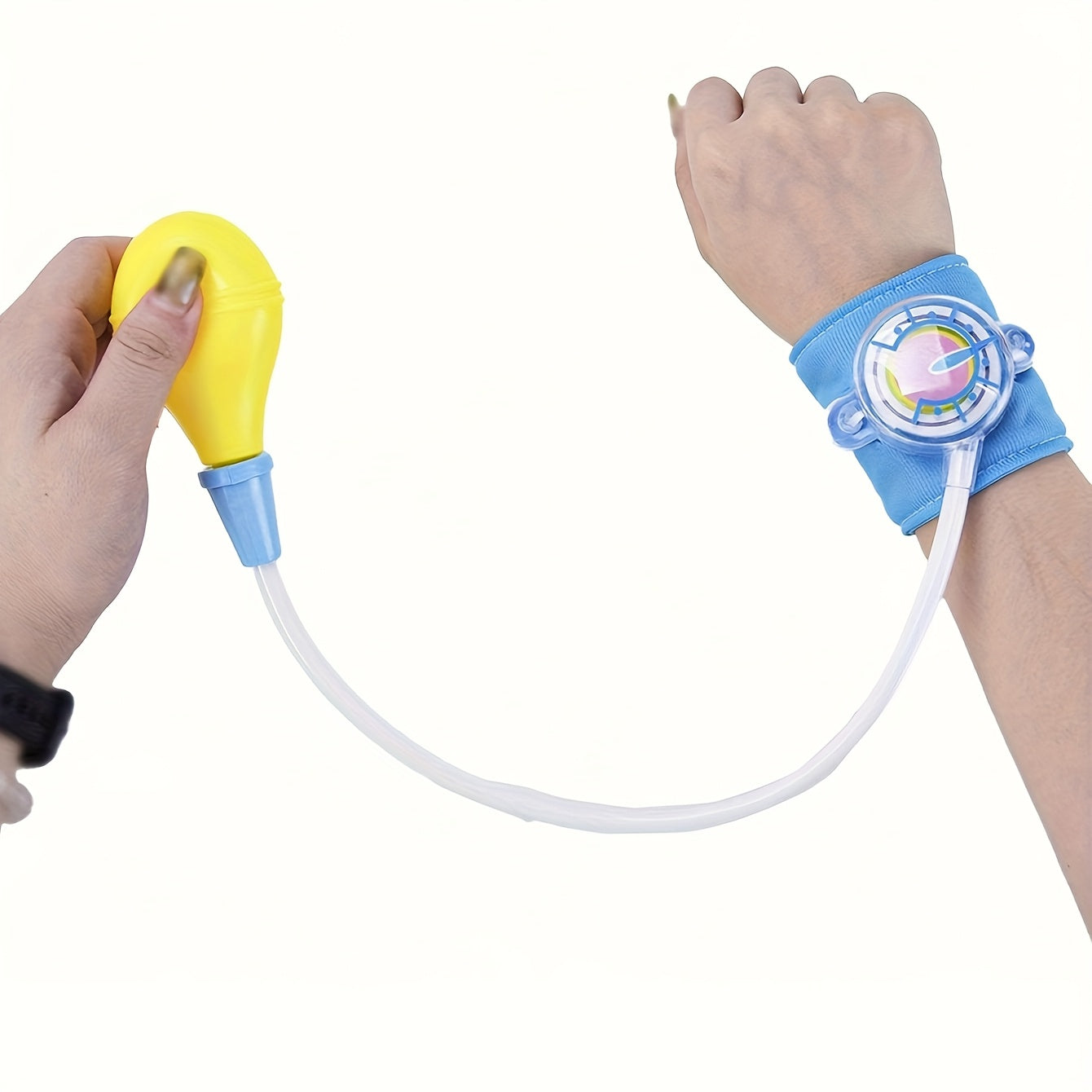 Fun Medical Role Play Set for Kids - Pink Sphygmomanometer Toy Stethoscope