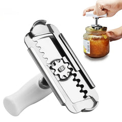 Adjustable Can Opener Stainless Steel Lid Can Opener Bottle Opener