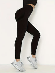 Seamless Hip Lifting Yoga Leggings High Waist Workout Pants