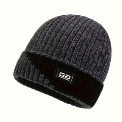 Thick Knitted Beanie Hat for Winter, Coldproof & Warm, Autumn Cap
