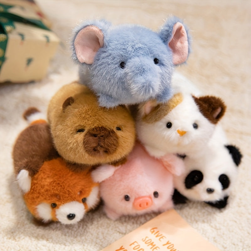 16Cm Capybara Plush Toy Mini Stuffed Animal Collection Birthday Easter Gift