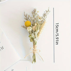 1pc Eternal Flower Dried Mini Bundle Hand Gift Aromatherapy Bottle Decorative