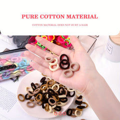 400pcs Baby Girls Hair Ties Elastic Hair Bands Hair Accessories