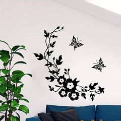 Vinyl Flower Wall Sticker DIY Art Decoration for Room Bedroom Home Wall