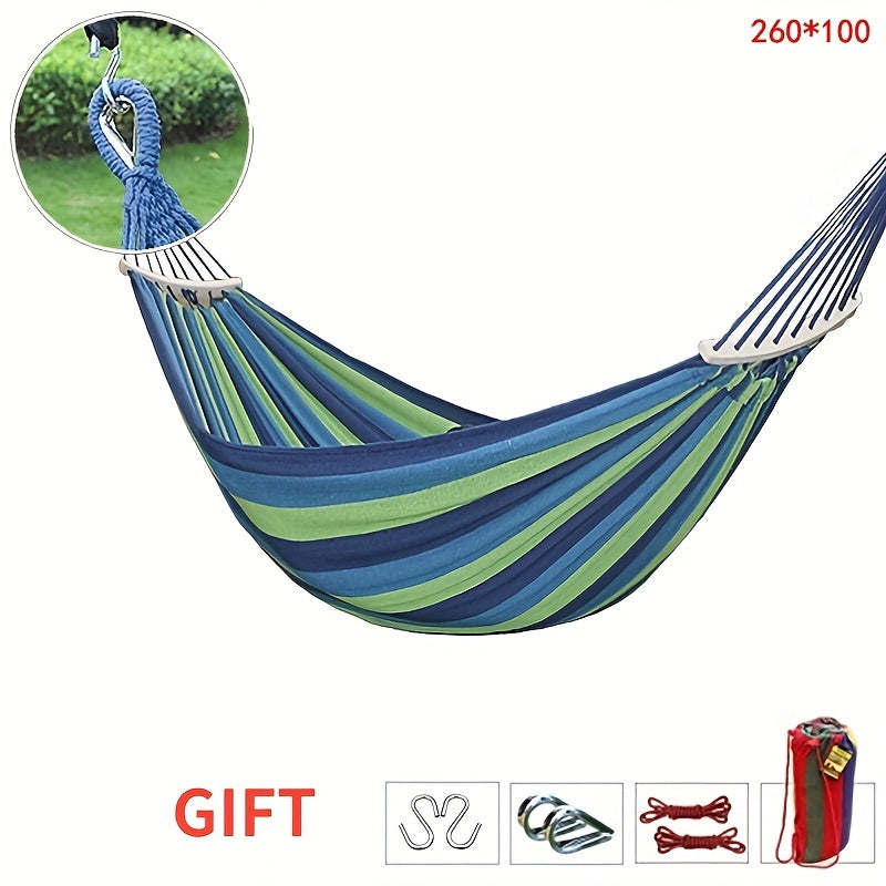 Anti Rollover Swing Hammock for Sleeping & Relaxation