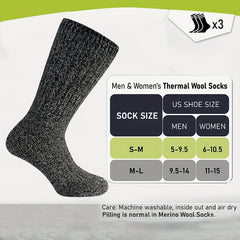 Men's Athletic Wool Socks Running Outdoor Sports Shock Absorbing