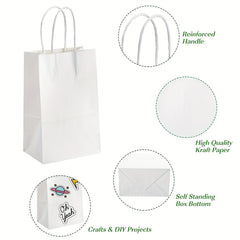 70pc Calf Gift Wrapping Bags with Handles