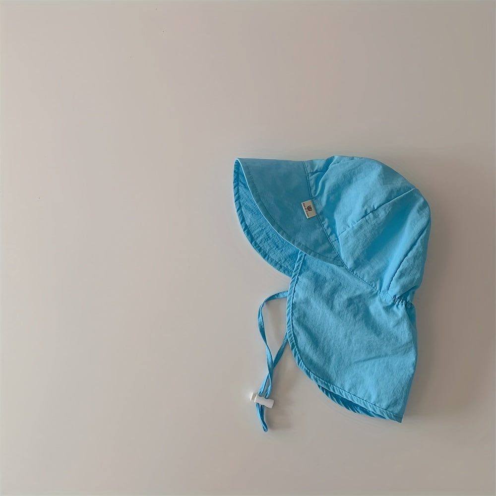 Sunscreen Shawl Baby Hat for Delicate Skin