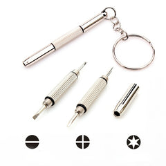 Portable Screwdriver Keychain for Glasses Repair
