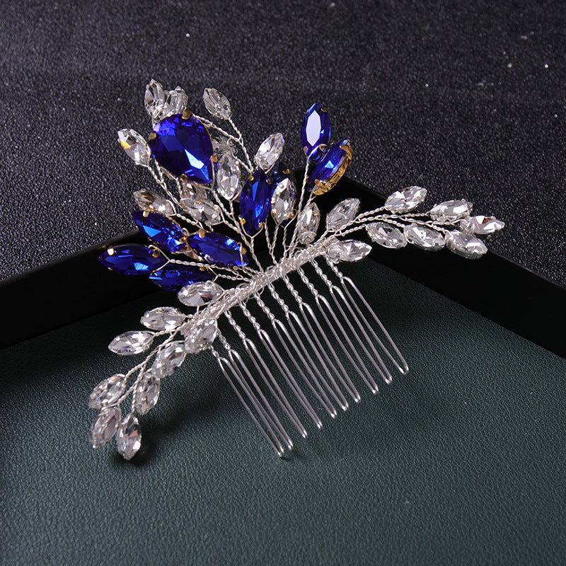 Crystal Rhinestone Wedding Hair Comb Bridal Hair Combs Jewelry Accessories
