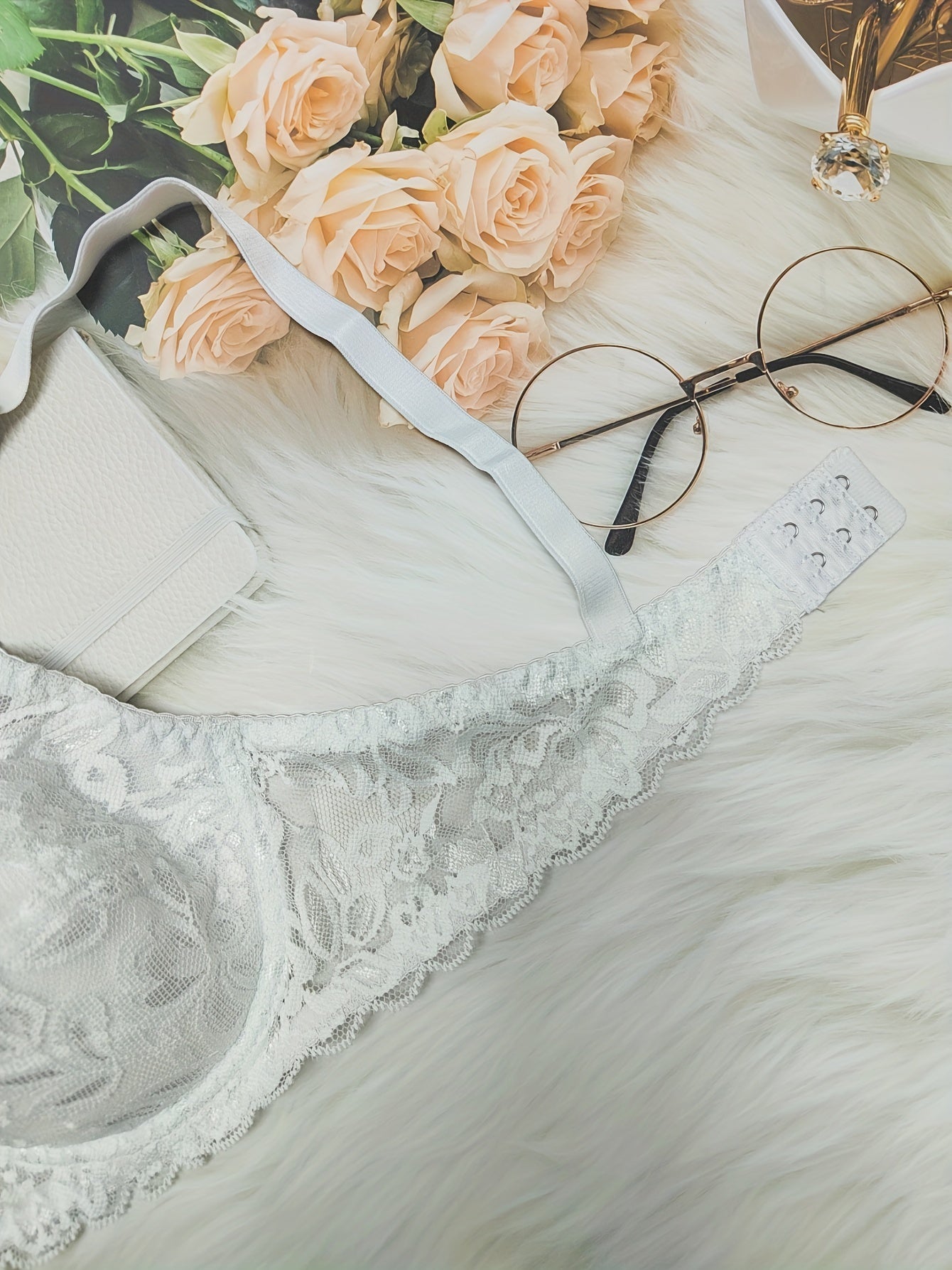 Lace Push Up Bra Comfy & Breathable Women's Lingerie