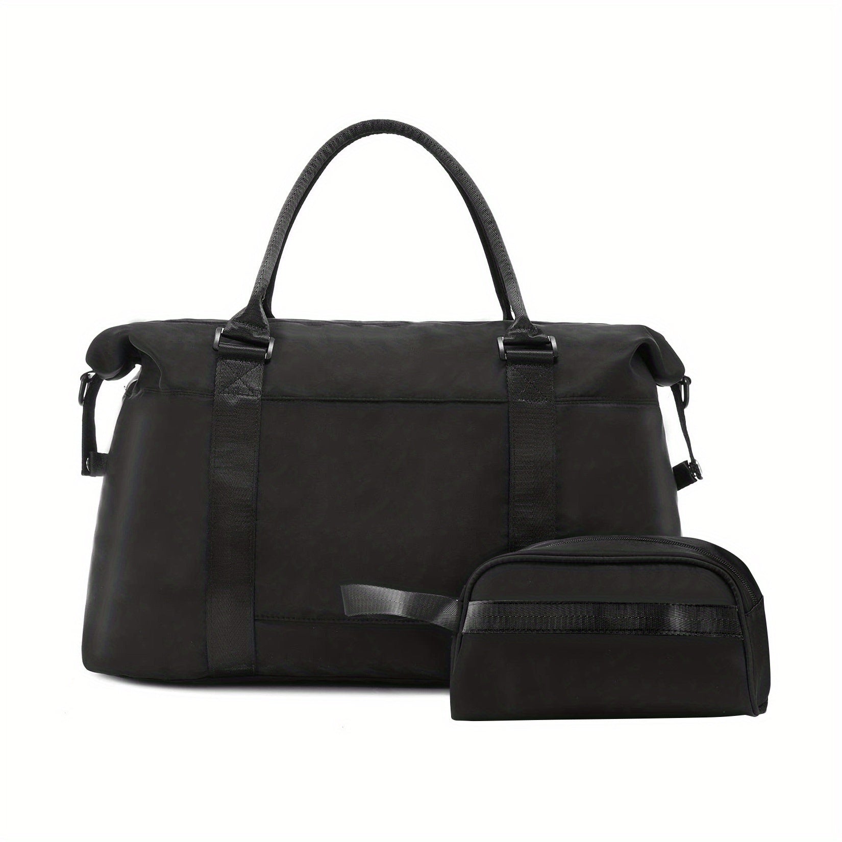 Portable Sports Travel Bag With Small Wash Bag Large Capacity Handbag