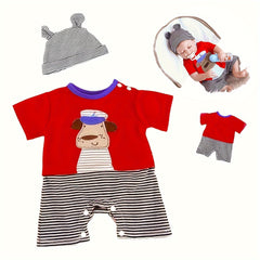 Reborn Dolls Clothes 3pc Set for 45-72cm Babies