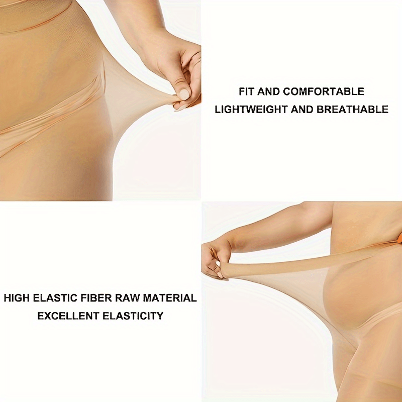 Casual Stockings Women's Plus Control Top Footed Tights