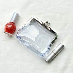 Vintage Transparent PVC Coin Purse Wallet Mini Waterproof Storage Bag