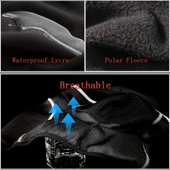 Thermal Waterproof Face Mask Winter Cycling Helmet Liner Polar Fleece Warm Mask