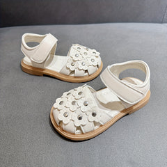 Girls' Flower Sandals for Spring Summer Autumn