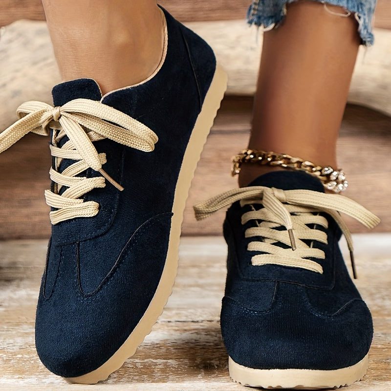 Comfortable Lace Up Outdoor Sneakers Women's Shoes